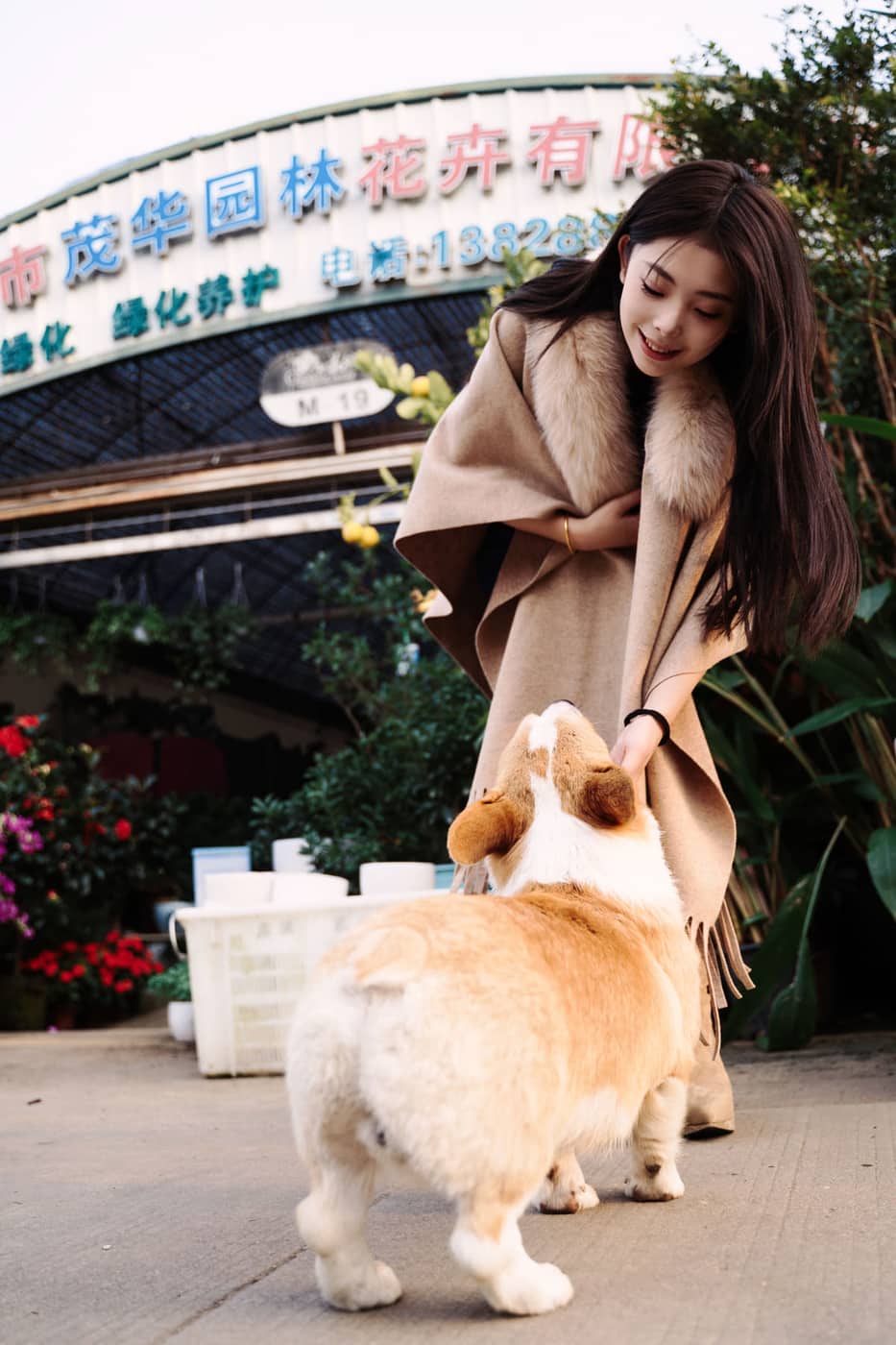 叶明星人像与情侣摄影作品《花、动物与她》13