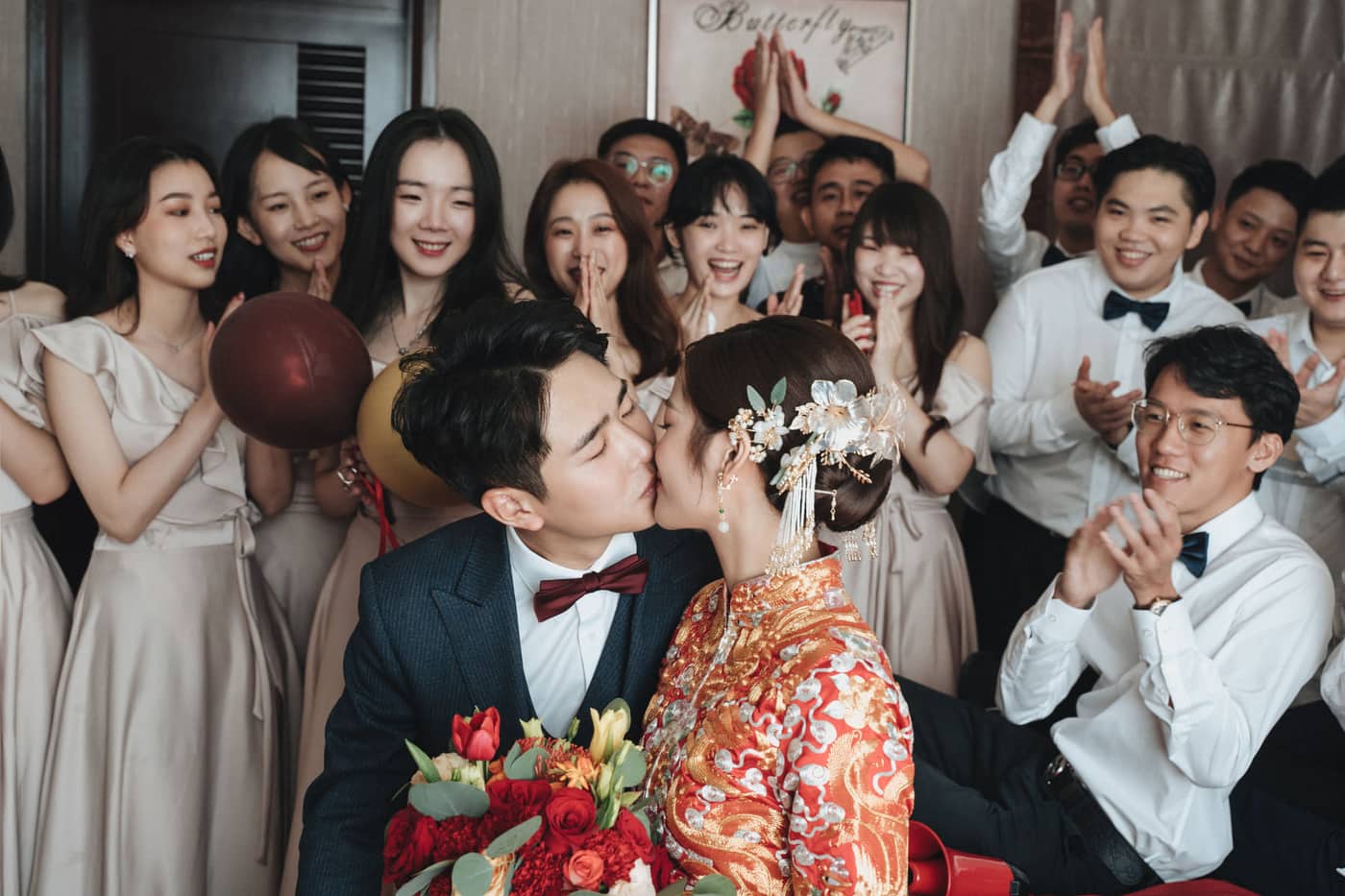 叶明星婚礼摄影作品《在笑声与祝福里》12
